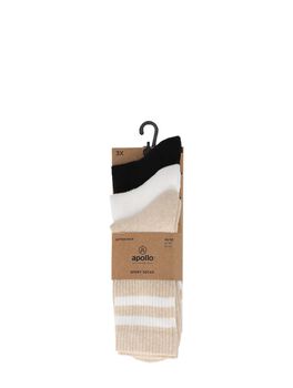 Stripe Sport Socks 3-pack