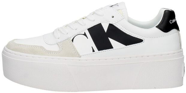 Cupsole Flatform Mix Lth WN - large