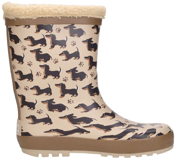 Rainboots Fur tackle print - large