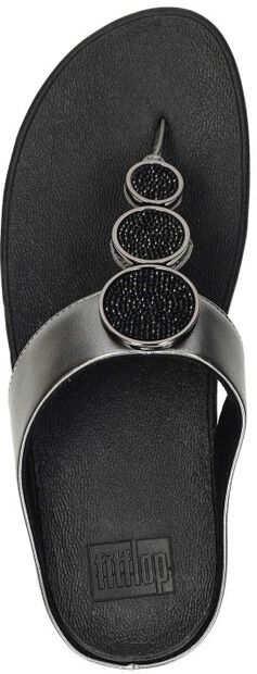 Halo Bead Circle Metallic Toe-Post - large