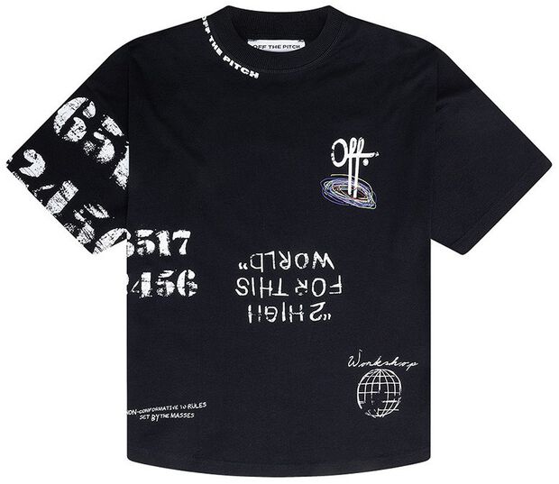 Chalk Oversized Tee Unisex - large