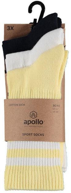 Stripe Sport Socks 3-pack - large