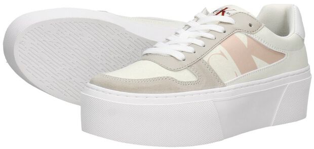 Cupsole Flatform Mix Lth WN - large