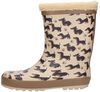 Rainboots Fur tackle print - small