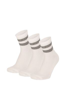 Fashion Quarter Sportsocks 3 pack