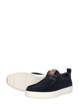 Modern Light Suede Moc Toe Shoe