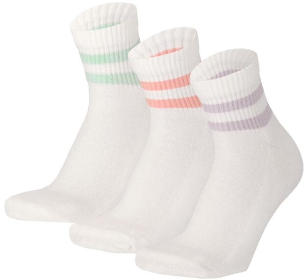 Fashion Quarter Sportsocks 3 pack - large