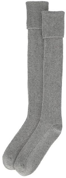 LADIES KNEEHIGH SOCKS RIB - large