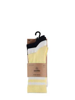 Stripe Sport Socks 3-pack