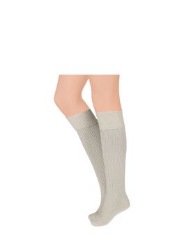 LADIES KNEEHIGH SOCKS RIB