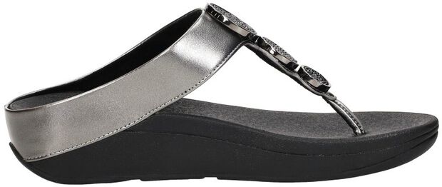 Halo Bead Circle Metallic Toe-Post - large