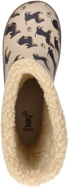 Rainboots Fur tackle print - large