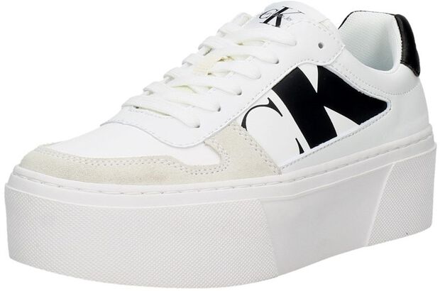 Cupsole Flatform Mix Lth WN - large