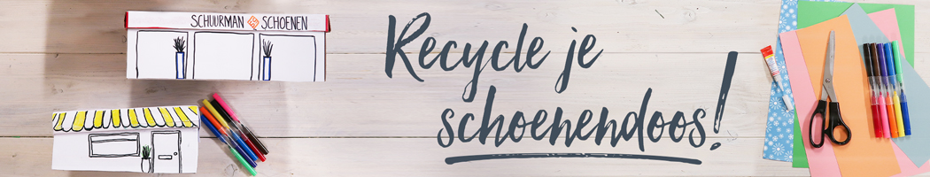 topbanner Recycle je schoenendoos!